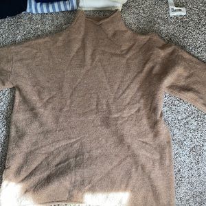 Beige turtle neck sweater